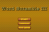 Word Scramble 3